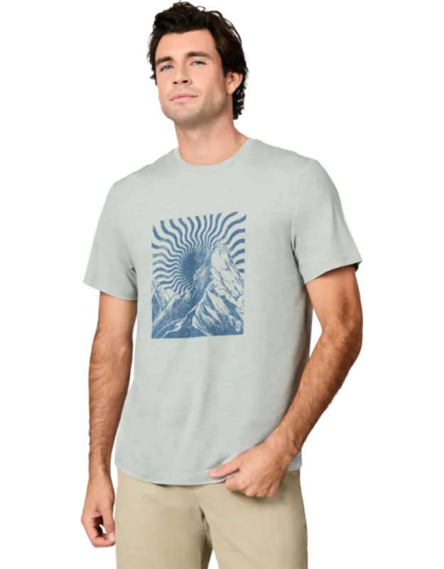 Super Soft Microtech Short Sleeve Graphic Crew Tee