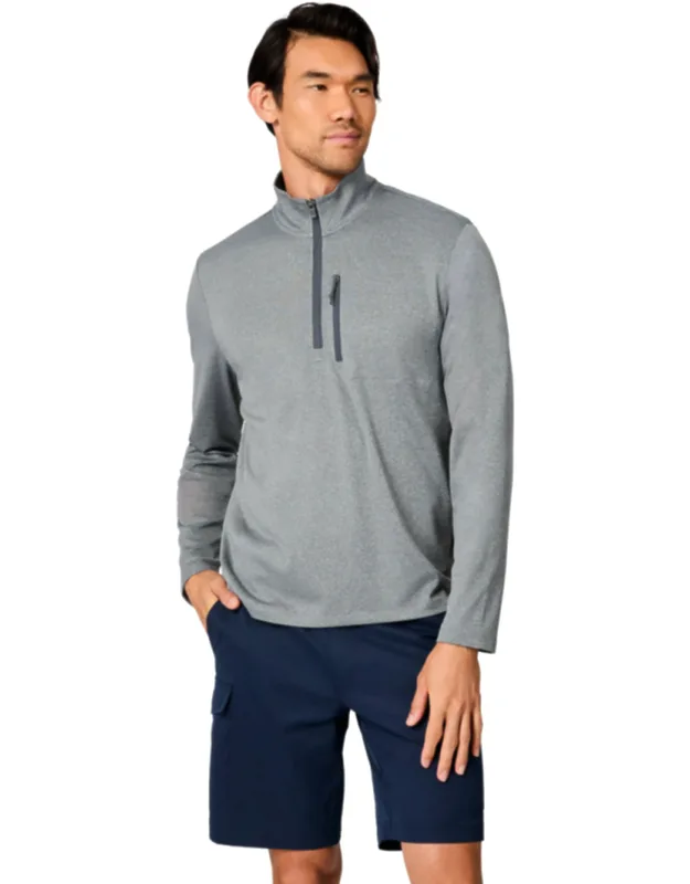Tech Double Face Quarter Zip Shirt