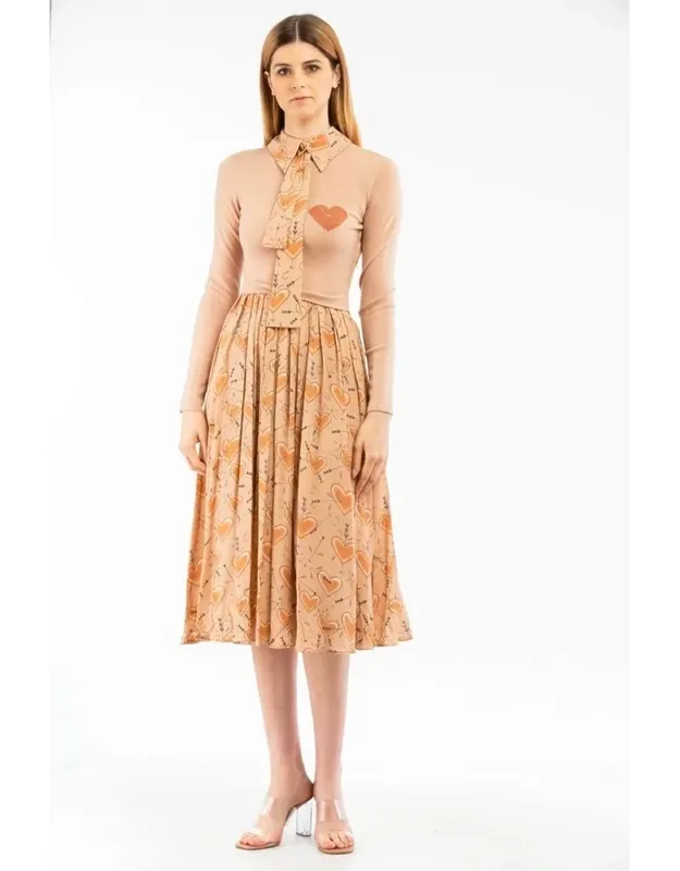 Wool Casual Dress