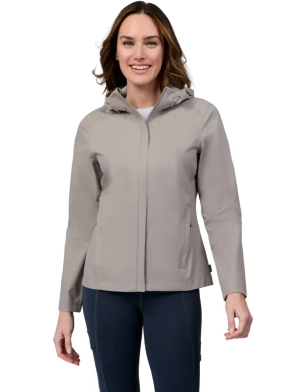 Free Country X2o Waterproof Packable Rain Jacket With Upf 50+