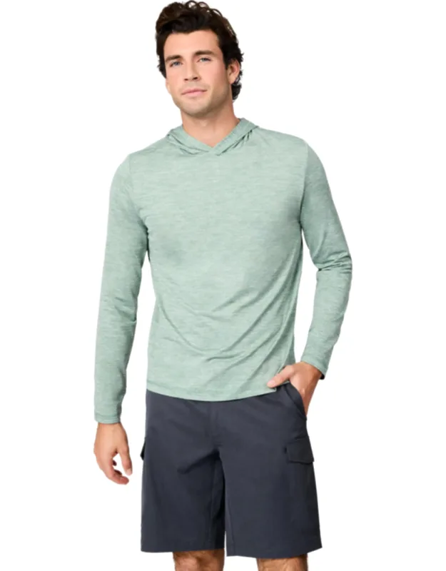 Textured Sunfree Upf Hoodie