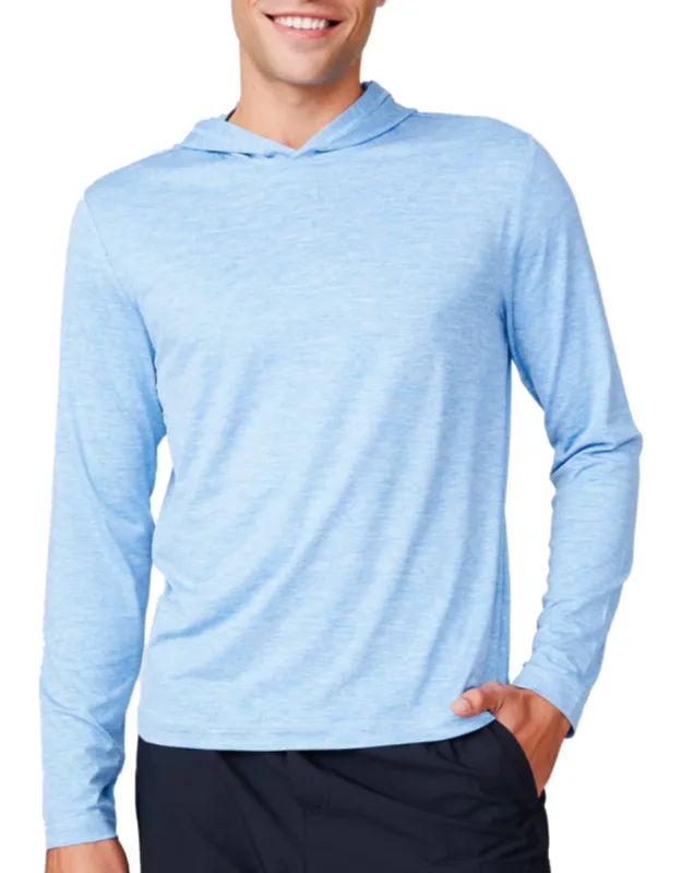 Textured Sunfree Upf Hoodie