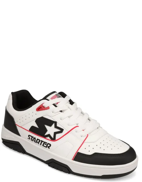 Fast Break Low Genuine Leather Sneaker With Cushioned Footbed And Durable Rubber Outsole