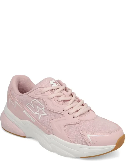 Star Light Synthetic Leather And Mesh Sneakers