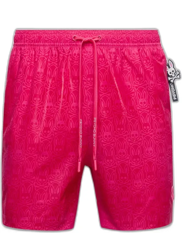 Samos Hydrochromic Printed Swim Trunk 6"