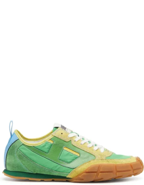 S-pagodha Sneakers In Leather And Nylon