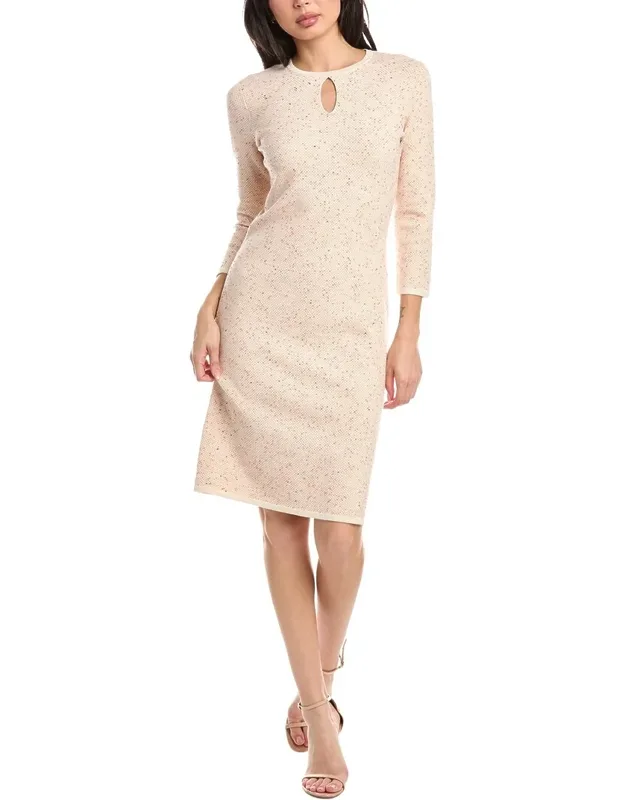Pebble Dash Knit Midi Dress