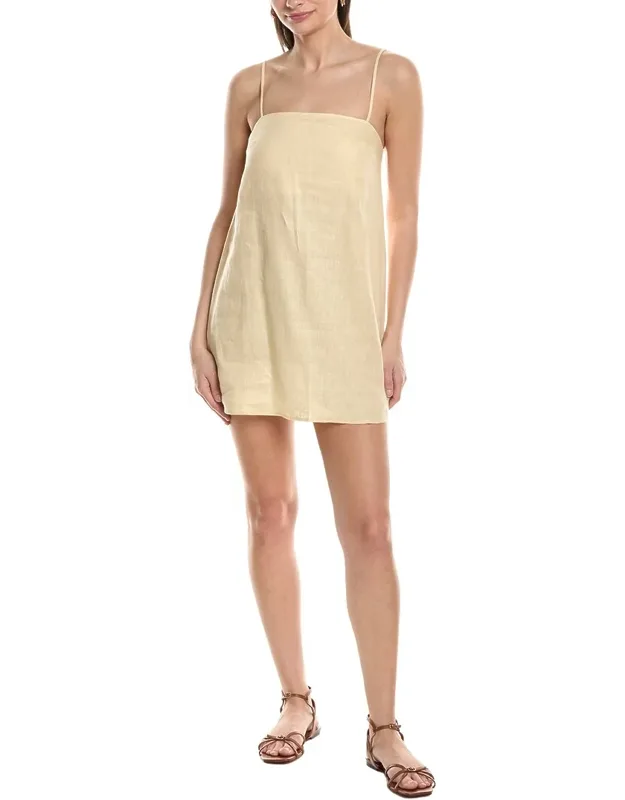 Linen Mini Dress