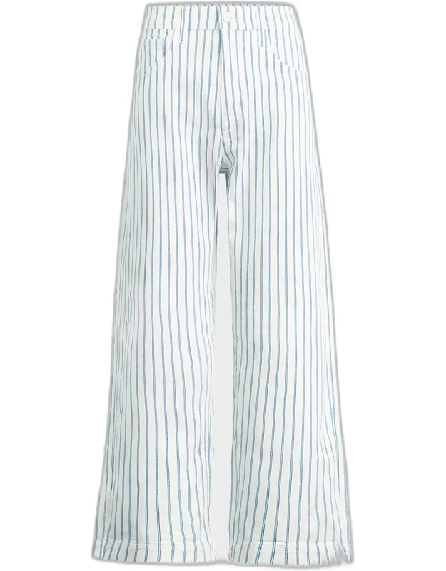 The Mia Wide-leg Ankle Jeans