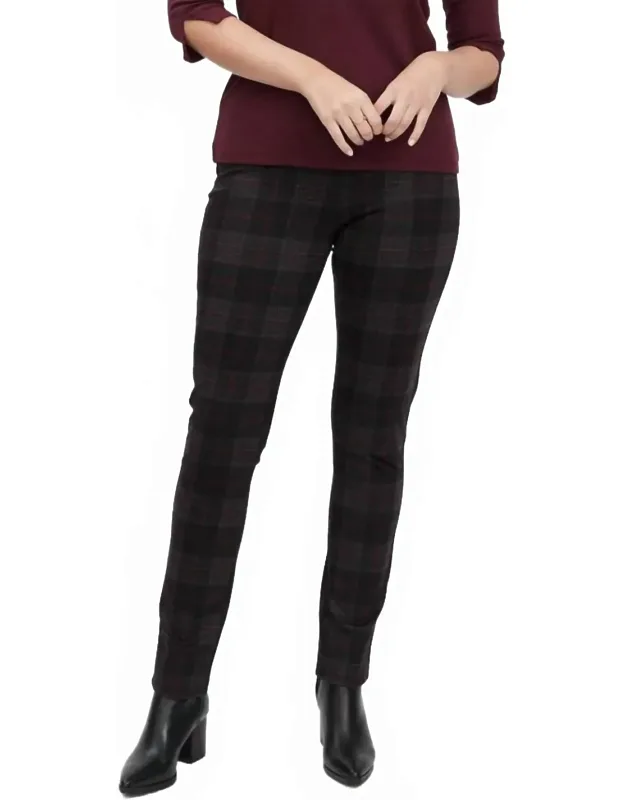 Pull-on Slim Leg Pants