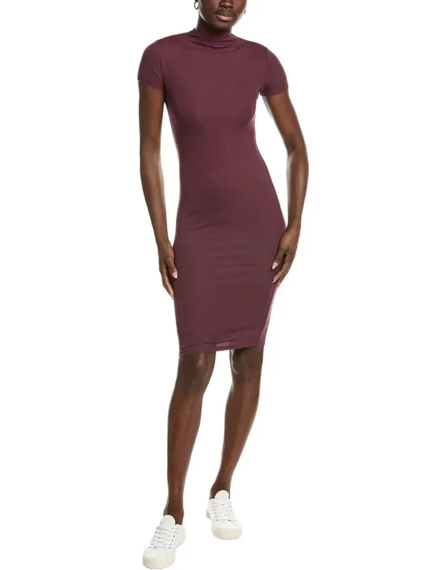 Bodycon Cap Sleeve Mini Dress
