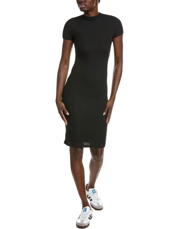 Bodycon Cap Sleeve Mini Dress