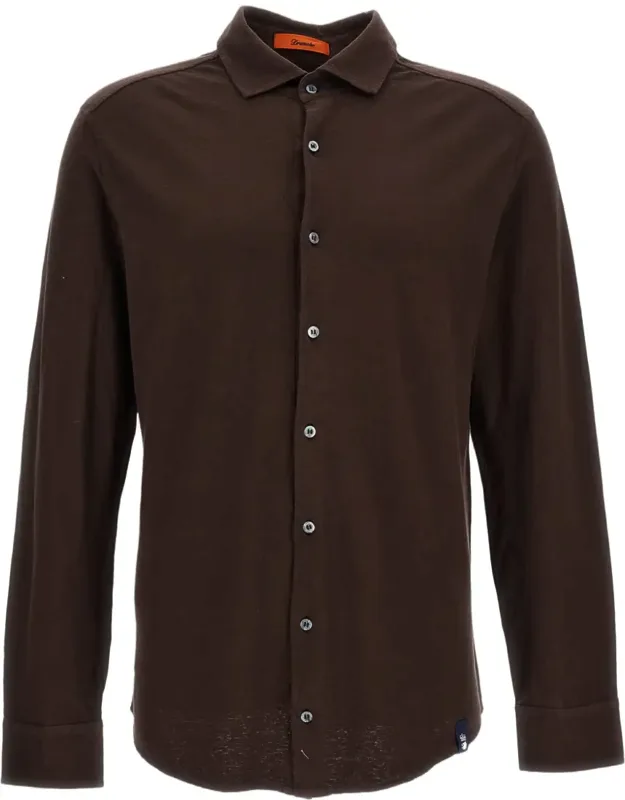 Spread Collar Shirt