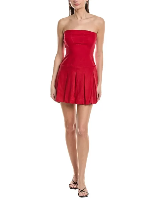 Linen Mini Dress