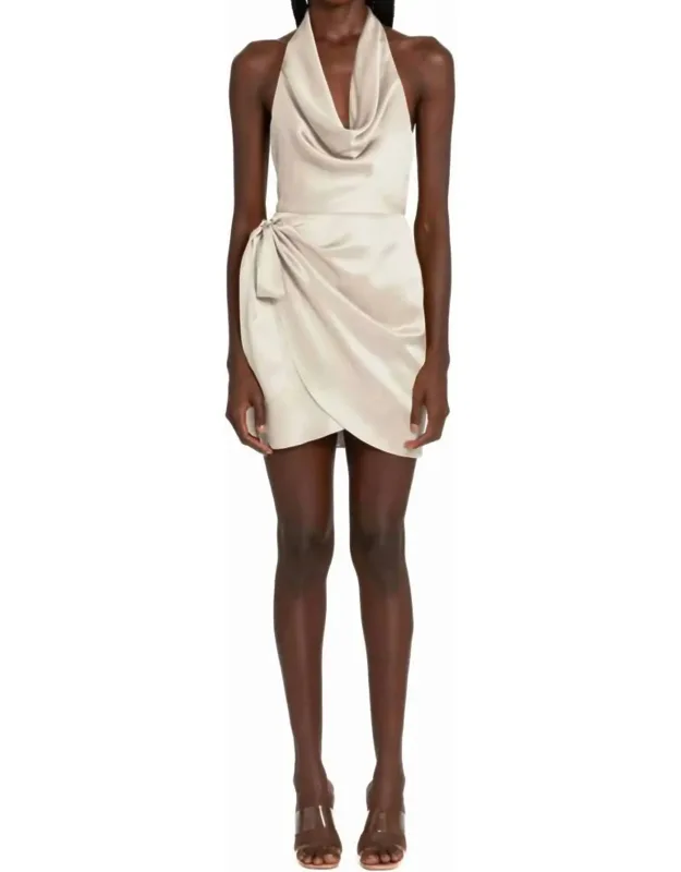 Silk Mini Dress