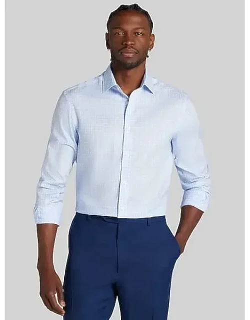 Classic Fit Double Check Dress Shirt