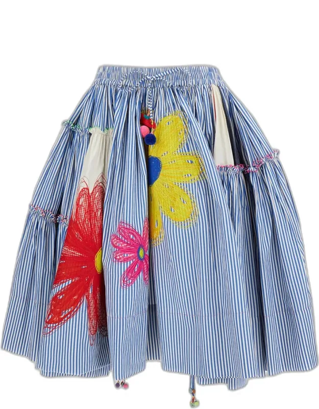 Ruffled Skirt