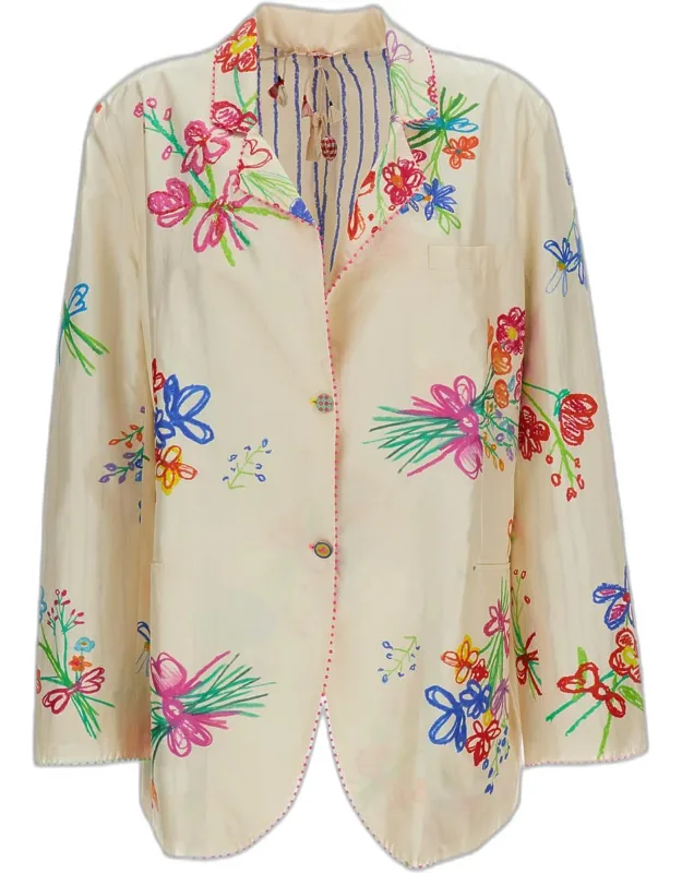 Silk Blazer