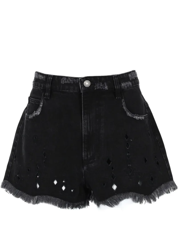 Shorts With Embroidery