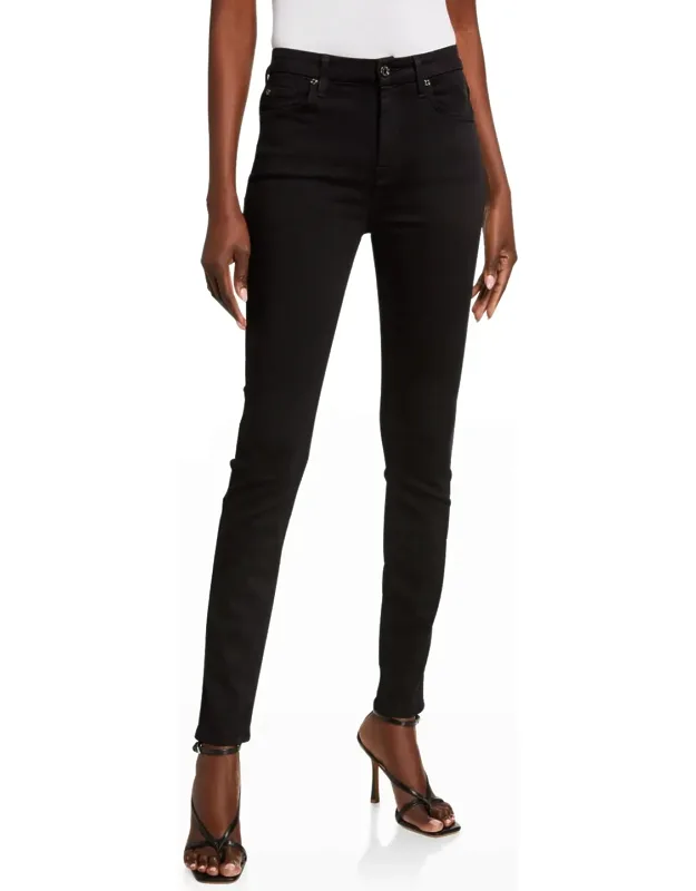 High-waist Skinny Jeans