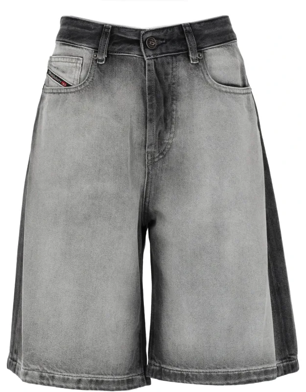 Denim Skeleton Shorts