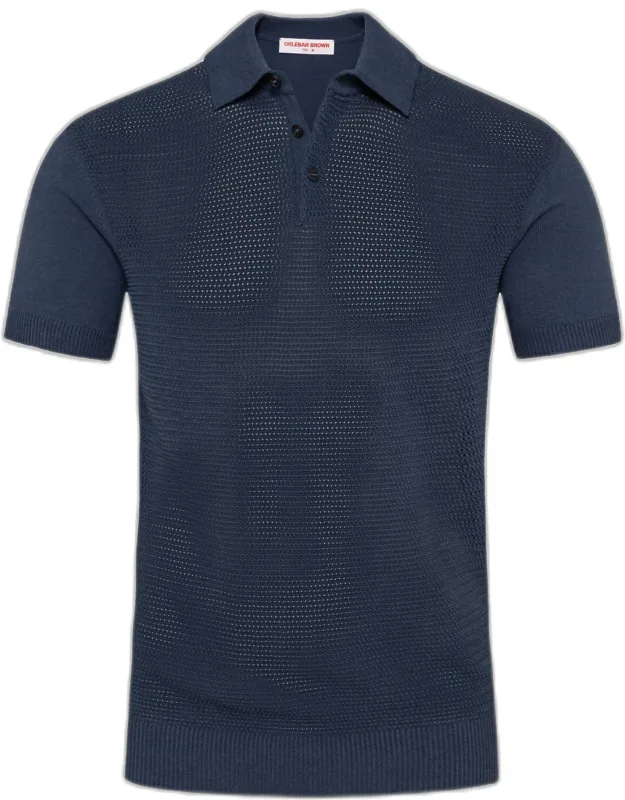 Tailored Fit Knit Polo Shirt
