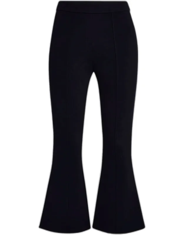 Pull-on Crop Kick-flare Pants
