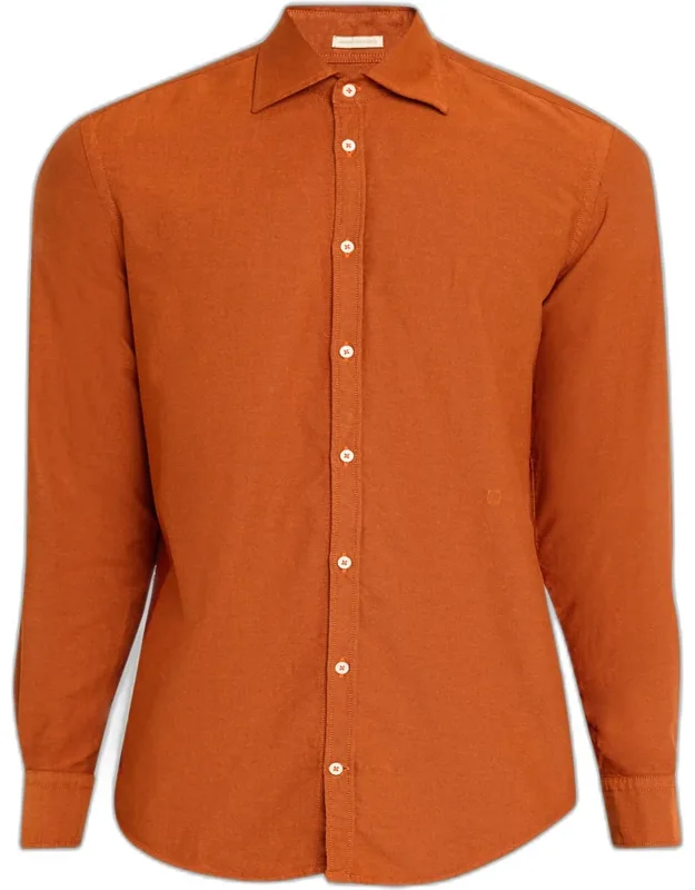 Genova Cotton Oxford Button-down Shirt