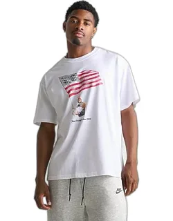 Lebron Old Glory Basketball T-shirt