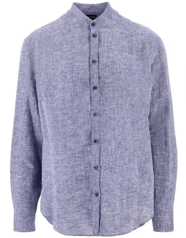 Guru Collar Linen Shirt