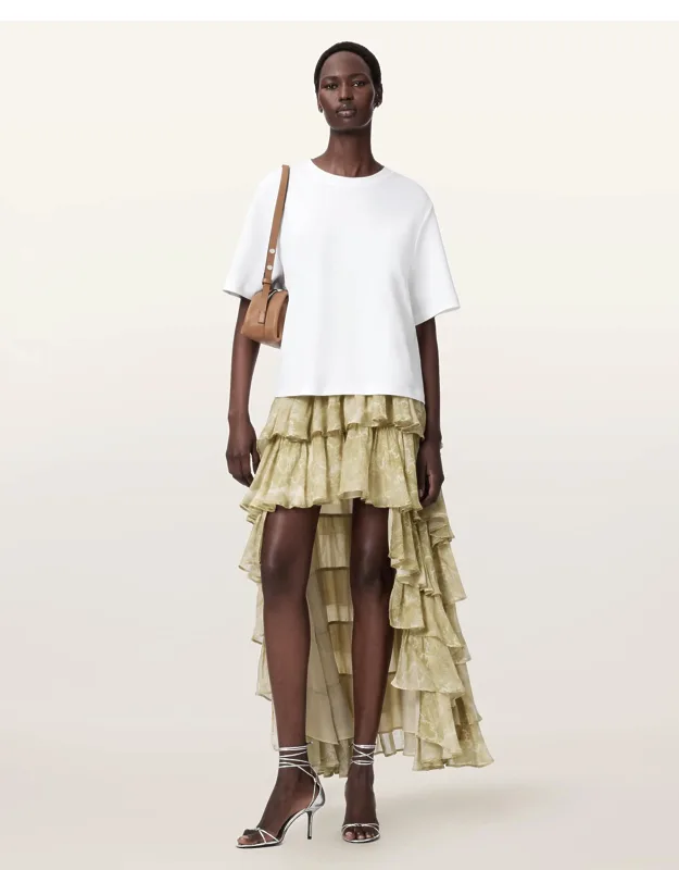Cavalry Tiered Maxi Skirt
