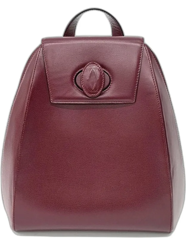 Leather Happy Backpack
