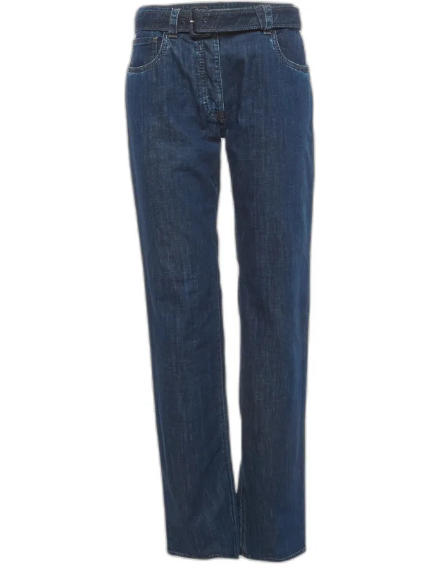 Denim Straight Leg Jeans