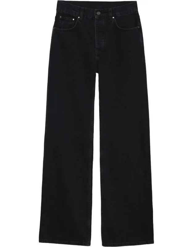 Logo-patch Wide-leg Jeans