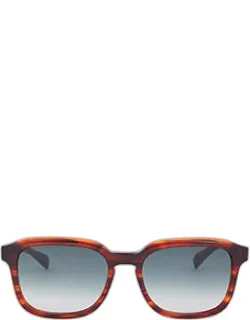 Striped 'parfett' Sunglasses