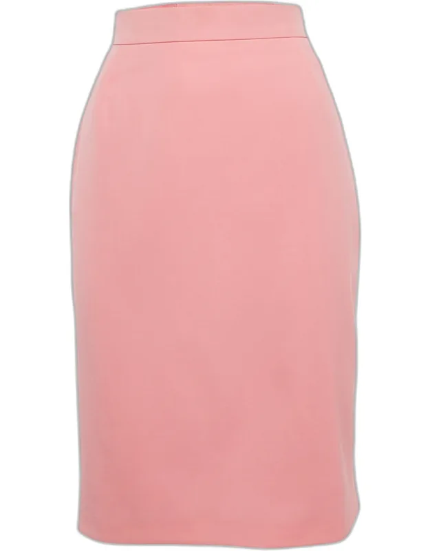 Gabardine Pencil Skirt