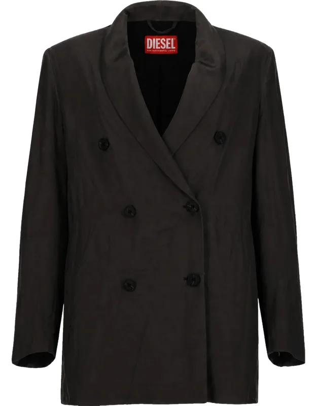 Blazer In Viscosa Fluida