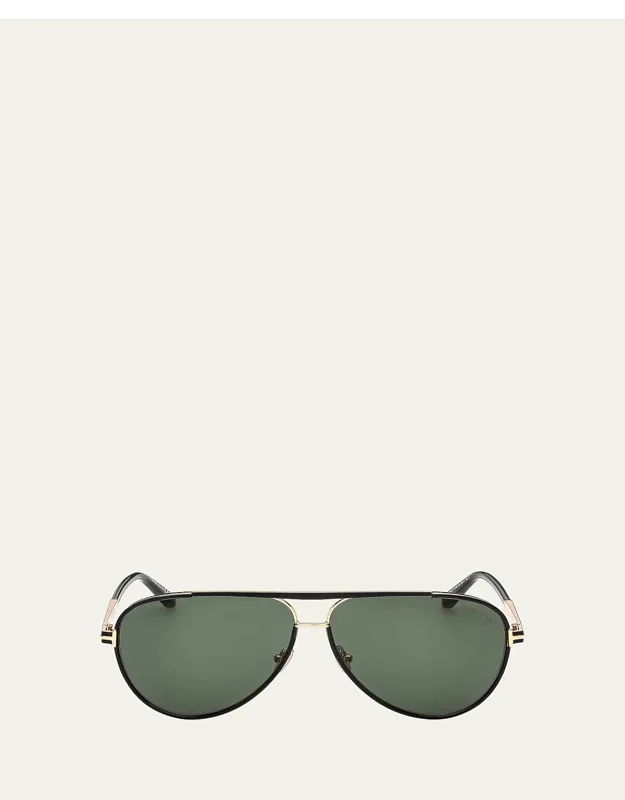Rupert 63mm Aviator Sunglass