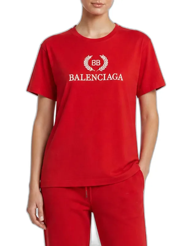 Printed Jersey Crewneck T-shirt