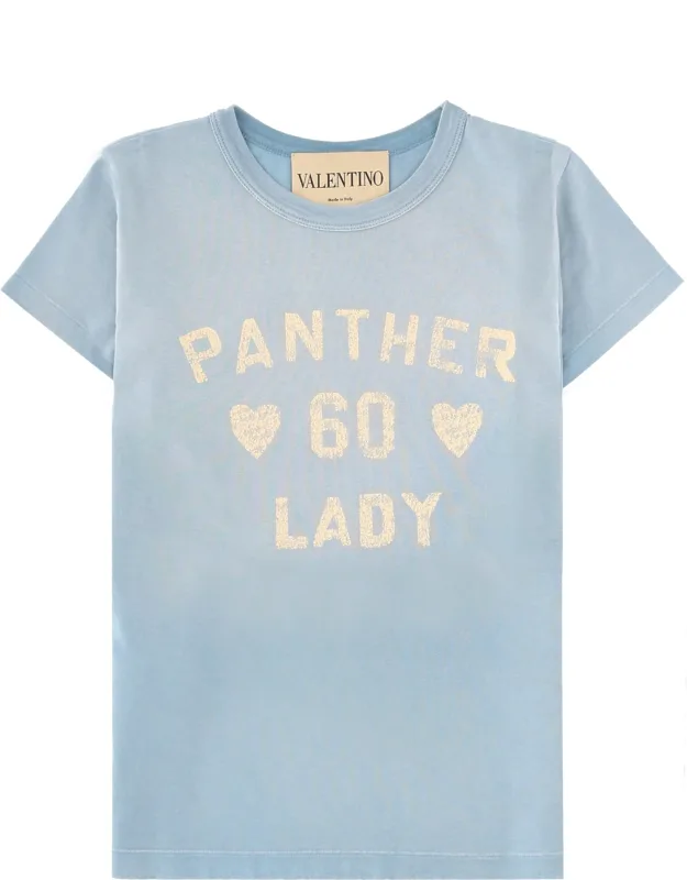 T-shirt In Printed Cotton
