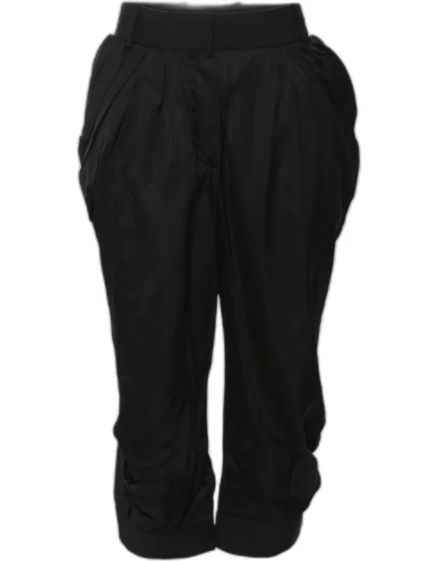 Satin Capri Pants