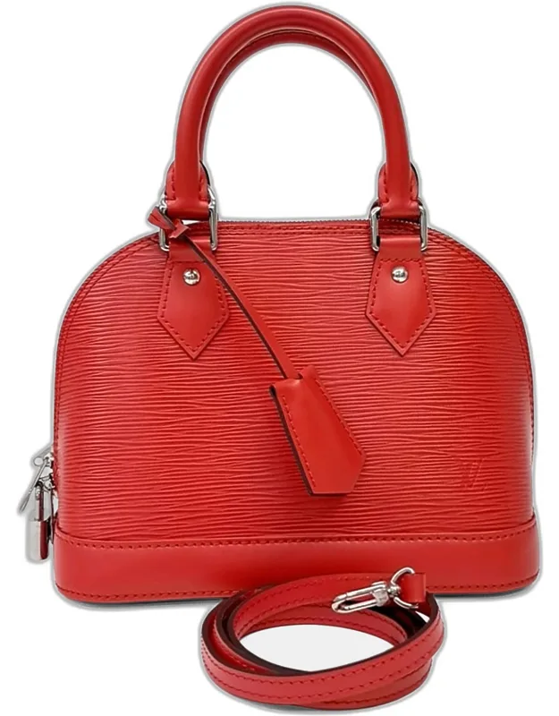 Epi Leather Alma Bb Top Handle Bag