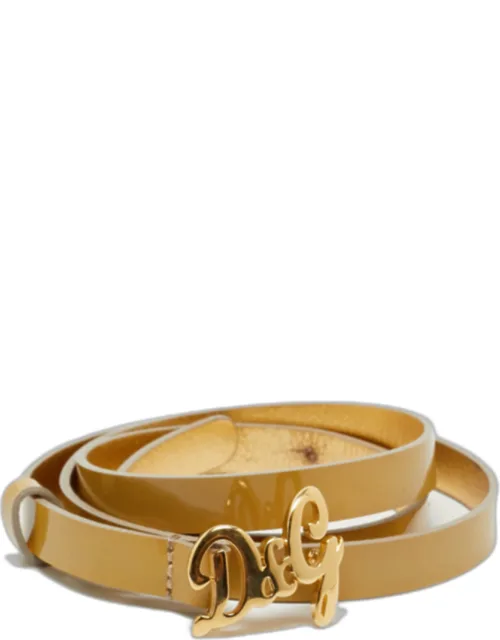 Logo Buckle Belt
