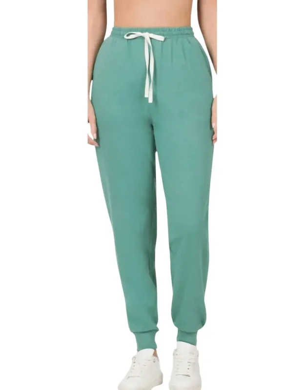 French Terry Drawstring Joggers