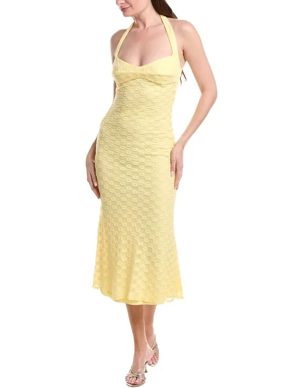 Halter Neck Maxi Dress
