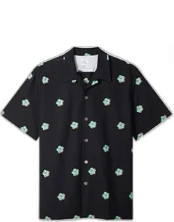 Floral Print Cotton Shirt