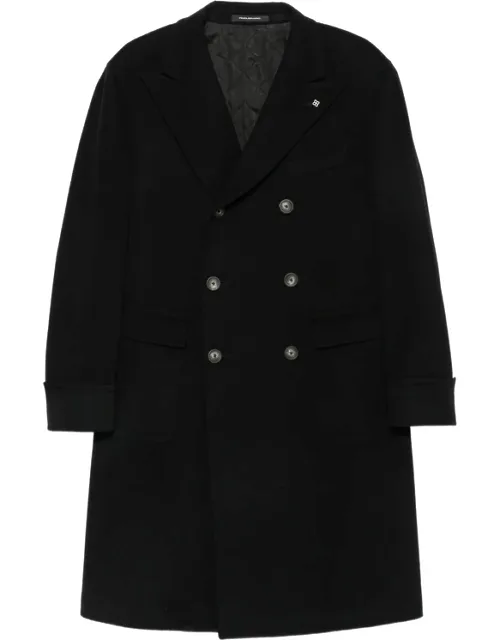 Double-breasted Peak-lapels Coat