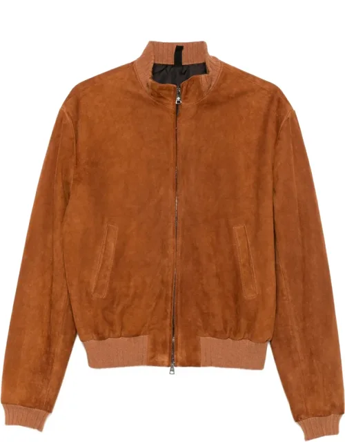 Suede Zip-up Jacket