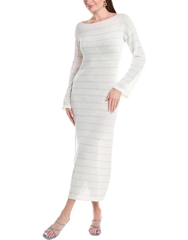 The Polly Linen-blend Maxi Dress