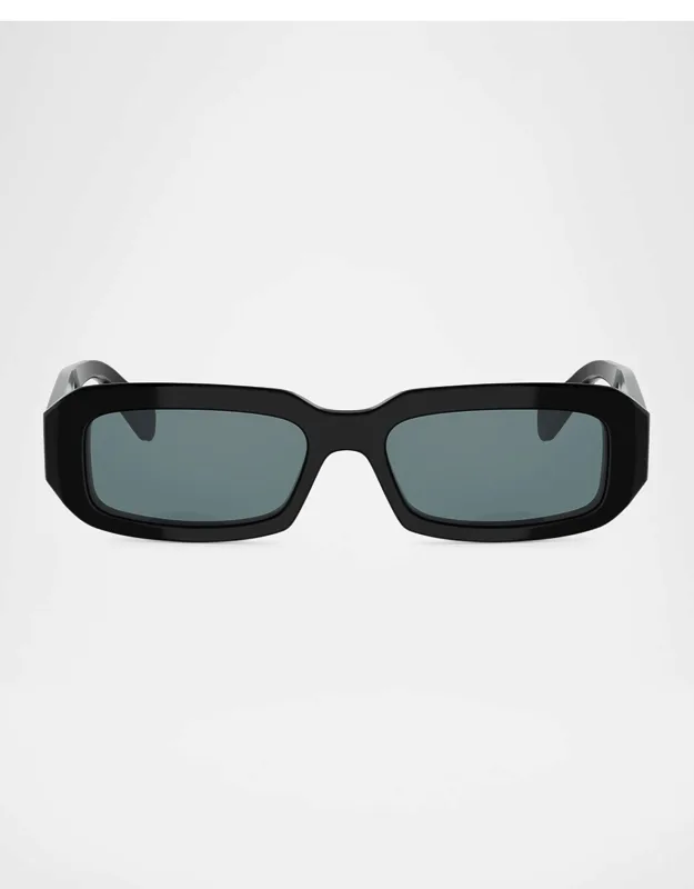 Triomphe Rectangular Acetate Sunglasses